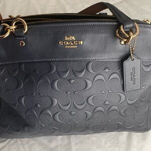 SOLD!! Coach Signature Brooke Carryall